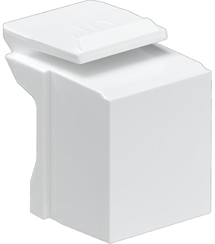 Tapa para Caja de Pared Leviton 42080-8WP, 8 Puertos, Color Blanco