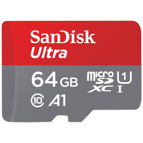 Memoria Micro SDXC 64GB SanDisk Ultra, Clase 10, U1, 140MB/s
