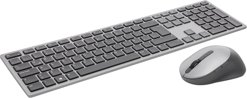 Kit Teclado y Mouse DELL KM7321W , Español, Gris, INALAMBRICO