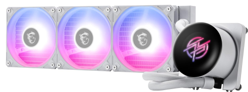 Enfriamiento Liquido 360mm MSI MPG CORELIQUID P13 360, Pantalla LCD 2.1", ARGB, Color Blanco