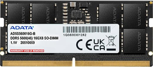 RAM 16GB 5600MHz Adata AD5S560016G-S