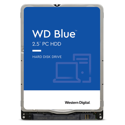 HDD 2.5" SATA 500GB Western Digital Blue, 5400RPM, 16MB Cache. WD5000LPCX