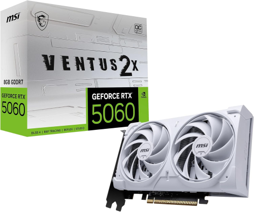 GPU RTX5060 MSI Ventus 2x White 8GB