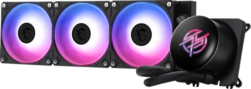 Enfriamiento Liquido 360mm MSI MPG CORELIQUID P13 360, Pantalla LCD 2.1", ARGB, Color Negro