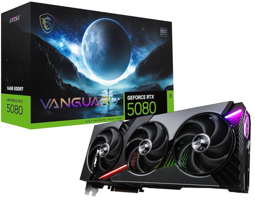 GPU RTX5080 MSI VANGUARD SOC