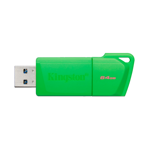 Memoria USB-A 64GB Kingston DataTraveler Exodia M, USB 3.2 Gen 1, Color Verde