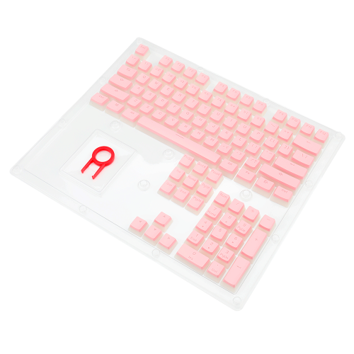 Set de 104 Keycaps RedDragon A130 Rosa en Espa&ntilde;ol