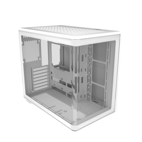 Gabinete ATX Cooler Master ELITE 600, Sin Ventiladores, Radiador 360mm Max, Color Blanco