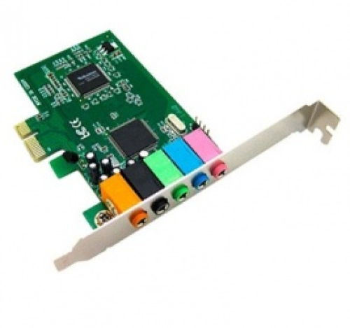 Tarjeta PCIe de Audio Brobotix 008738, 5.1 Canales