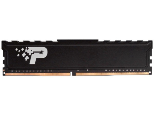 Memoria RAM DDR4 DIMM 16GB 3200MHz CL22 Patriot Signature Premium, Color Negro. PSP416G3200H1