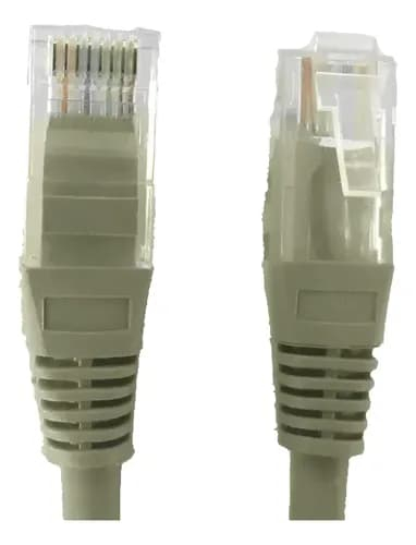 CABLE PATCH CORD UTP 1METRO CAT5E C/GRIS