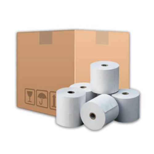 CAJA DE ROLLOS TERMICO T80X80MM 50PZ