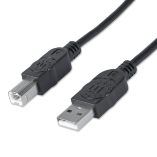 Cable Manhattan USB A-B 3 metros 333382