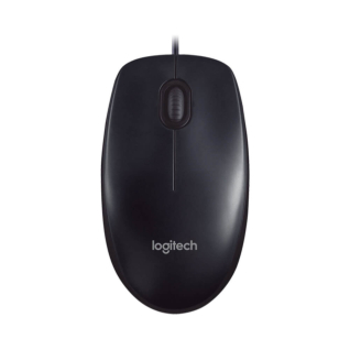 Mouse Alámbrico Logitech M90, 1,000dpi, Color Negro 910-004053
