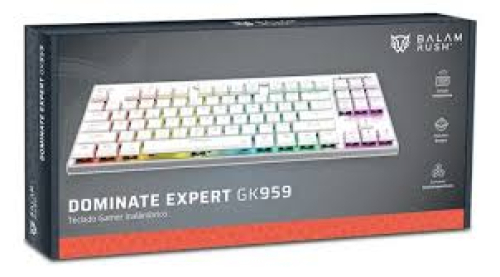 Teclado Balam Rush GK959 Blanco
