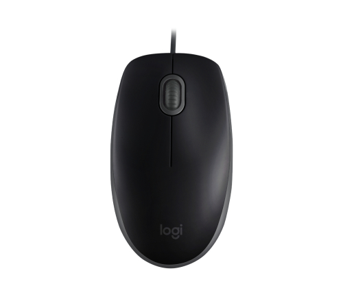 Mouse Logitech M110 Silent 1000 Alambrico dpi USB Color Negro