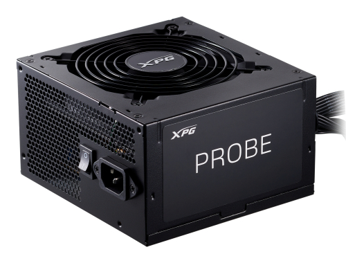 Fuente de Poder 600W 80+Bronce XPG PROBE. 1x 24pin, 2x 8pin CPU, 2x 8pin PCIE, Color Negro