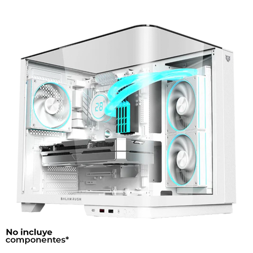 Gabinete Balam Rush Curve 6800 Blanco