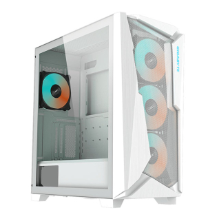 Gabinete Gigabyte C301 Glass Blanco