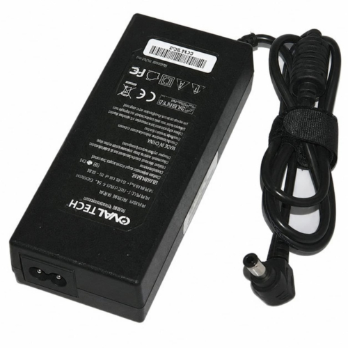 Cargador para Laptop OvalTech OTAC-E73, 90W 19V 4.74A, Punta Negra 5.5mm x 3mm