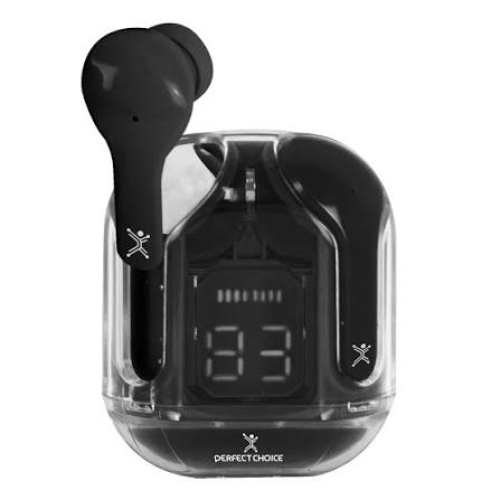 Audifonos Perfect Choice Clearbeat negro PC-117025