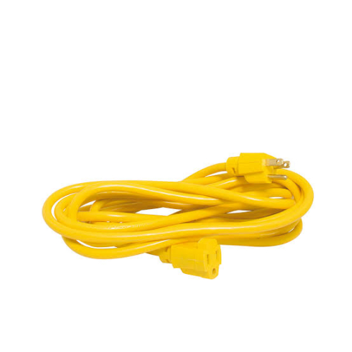 Extencion electrica Surtek 2 metros amarilla uso rudo