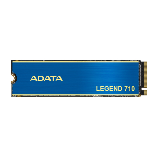 SSD M.2 NVMe PCIe 3 512GB Adata Legend 710, Lectura 2400MB/s Escritura 1000MB/s. ALEG-710-512GCS