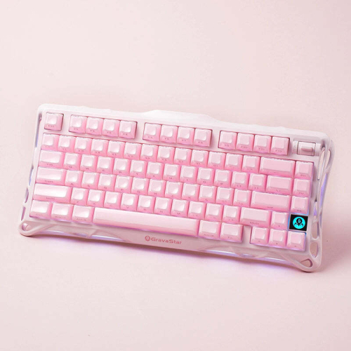 Teclado Gravastar K1 Sakura Pink