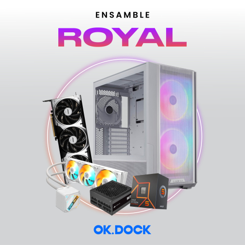 Ensamble Royal | RTX 5070 | Ryzen 5 7600 | 16GB DDR5 | 1TB SSD | Windows 11 Pro