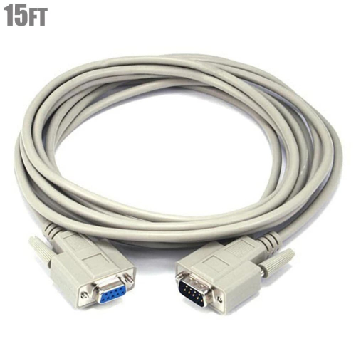 CABLE SERIAL DB9 M-M 15 METROS