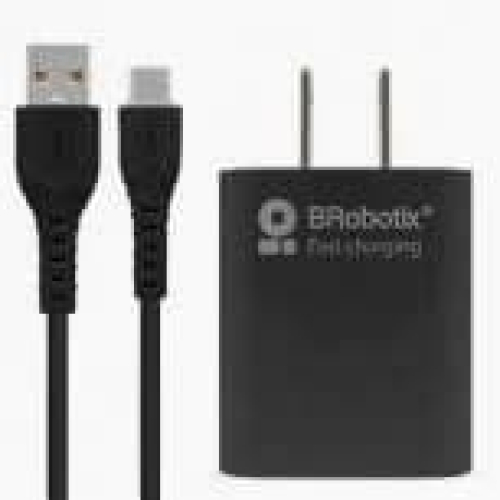 CARGADOR BROBOTIX TIPO C CARGA RAPIDA