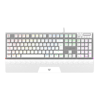 Teclado Balam Rush Dominate Expert Blanc