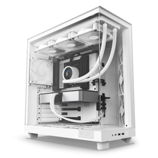 Gabinete NZXT H6 FLOW Blanco