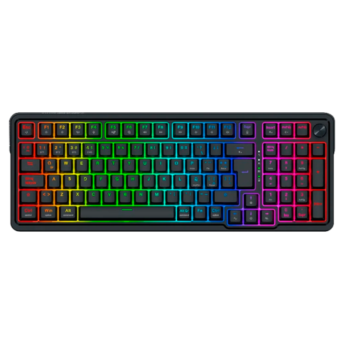 TECLADO EISA MAGNETIC NEGRO RED DRAGON